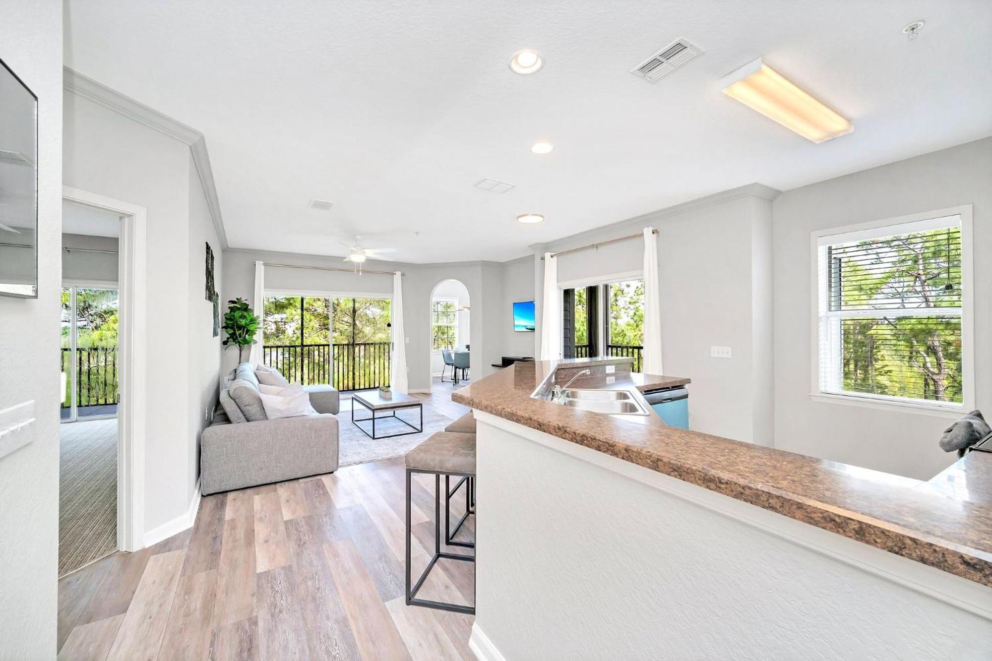 Near Disney - 3Br Condo - Games Pool & Sauna Орландо Екстериор снимка